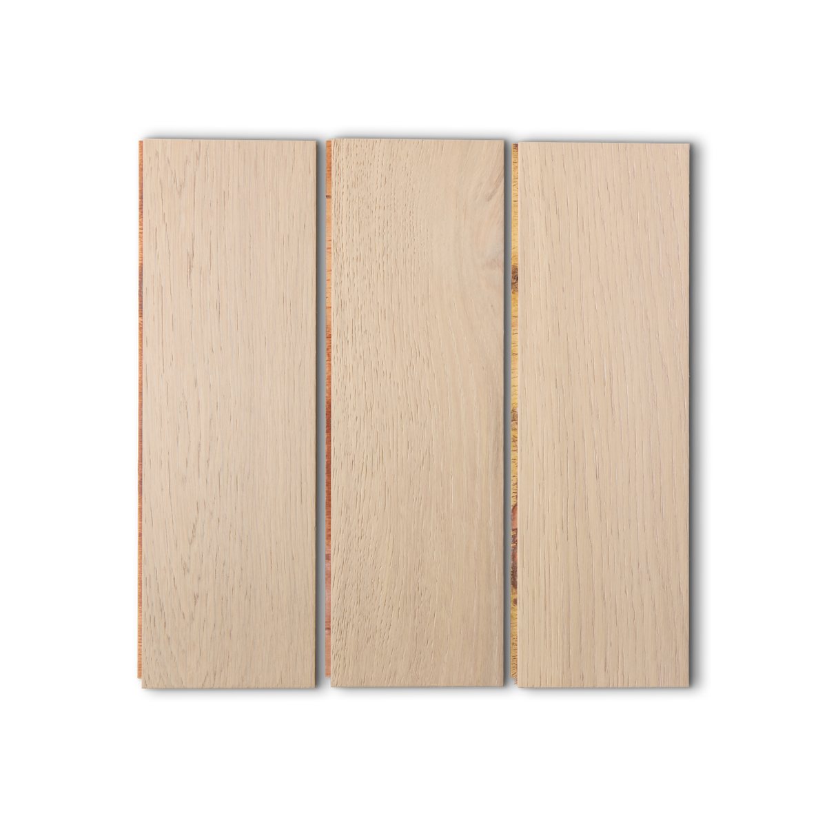 St. Moritz Herringbone White Oak Sample