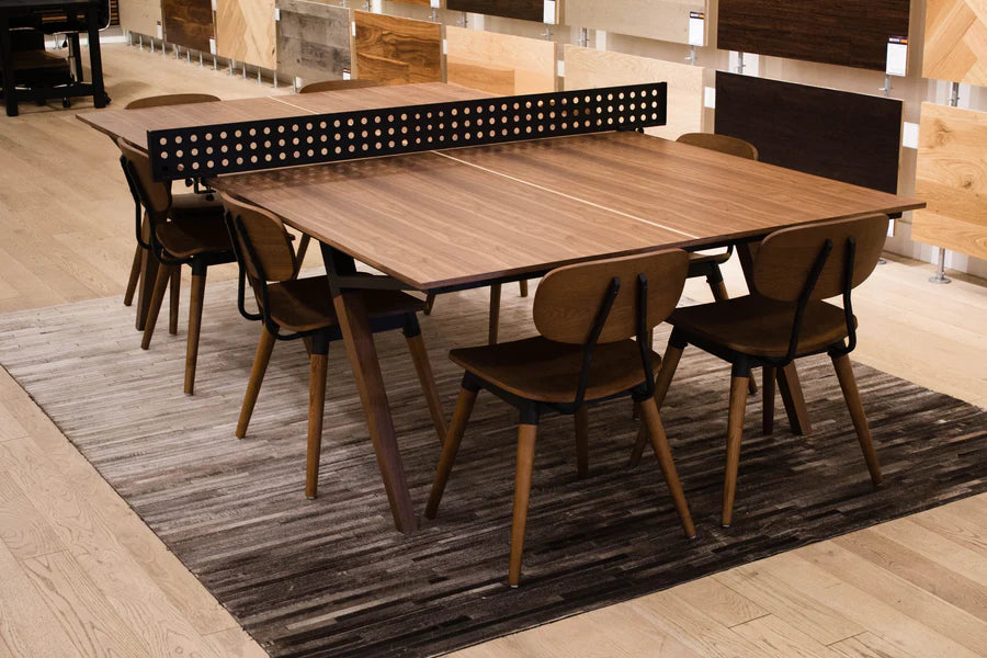 Luxury Black Walnut Ping Pong Table