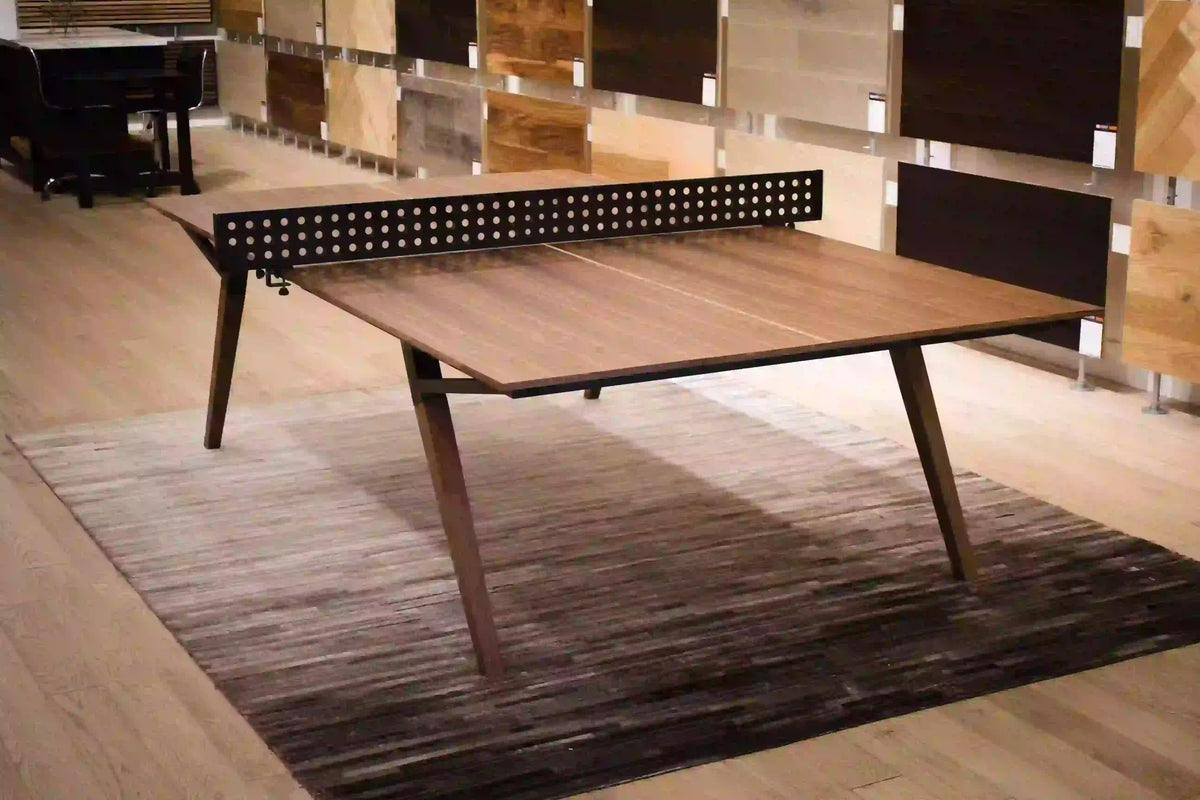 Luxury Black Walnut Ping Pong Table