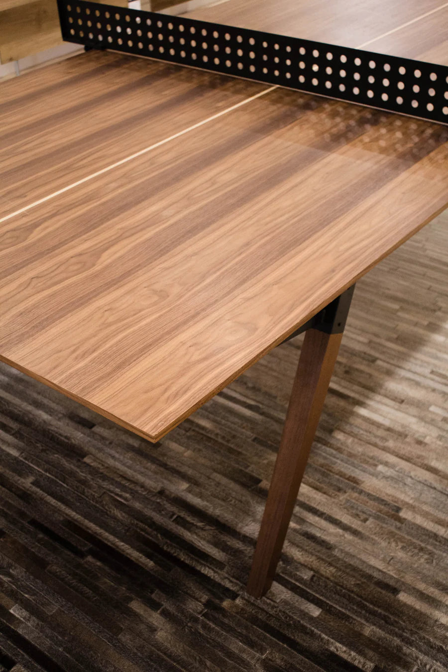 Luxury Black Walnut Ping Pong Table