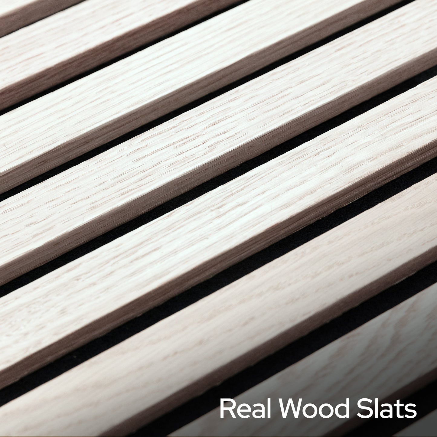 Garrison Ivory Oak Acoustic Slat Panels