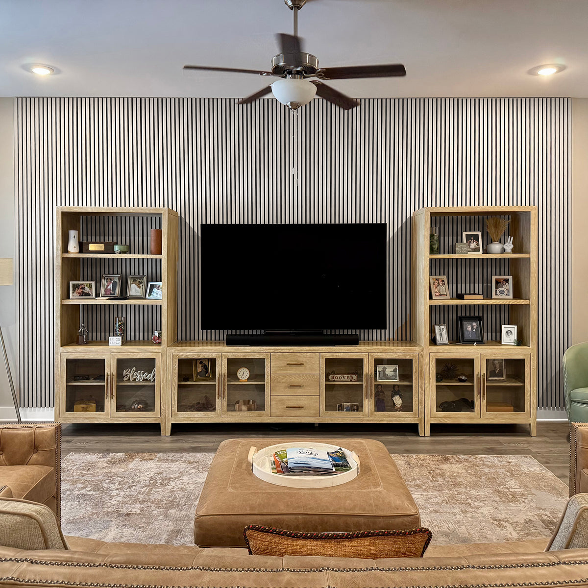 Beachfront Oak Acoustic Slat Panels