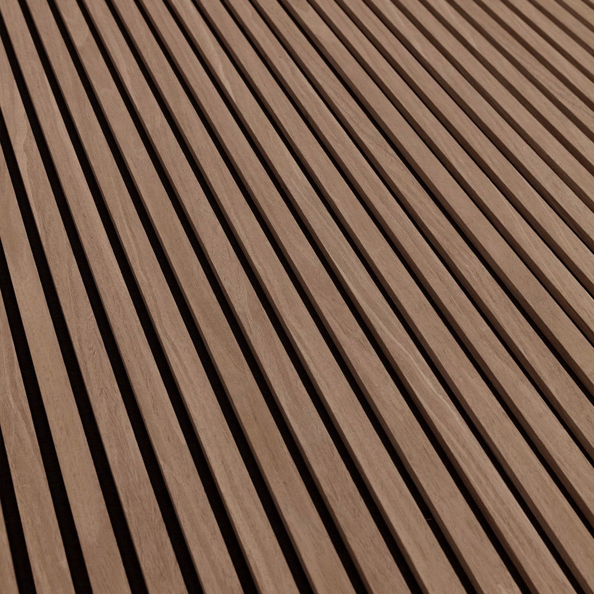 Leather Oak Acoustic Slat Panels