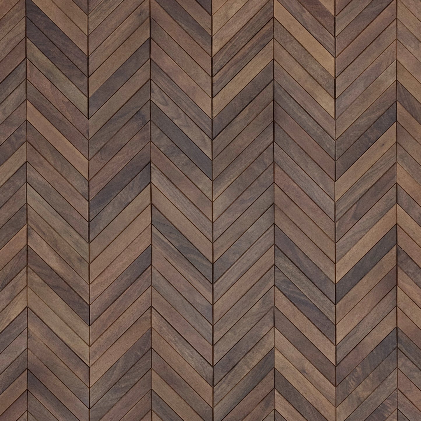 Natural Walnut Chevron Panels