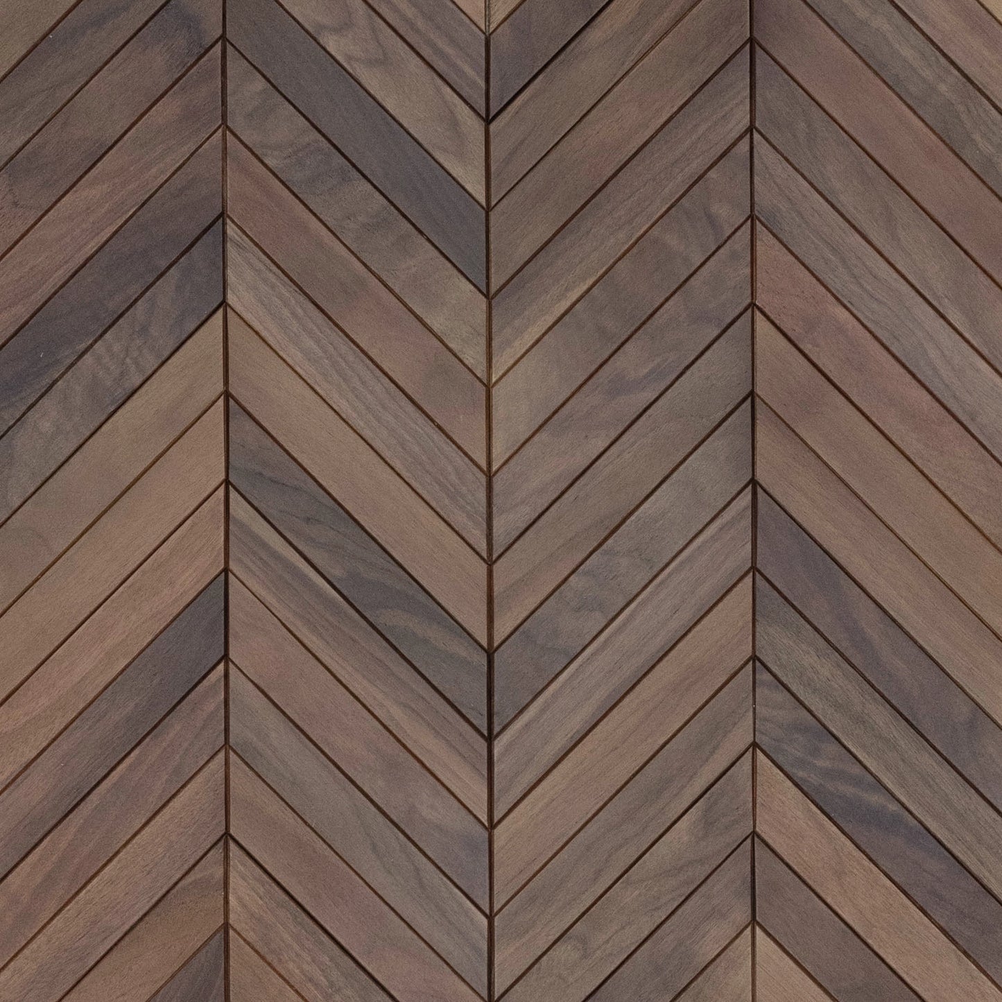 Natural Walnut Chevron Panels