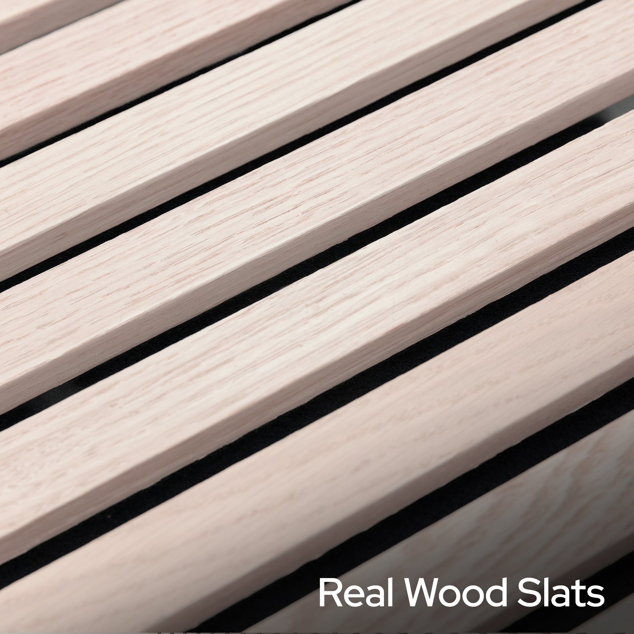 Natural Oak Acoustic Slat Panels