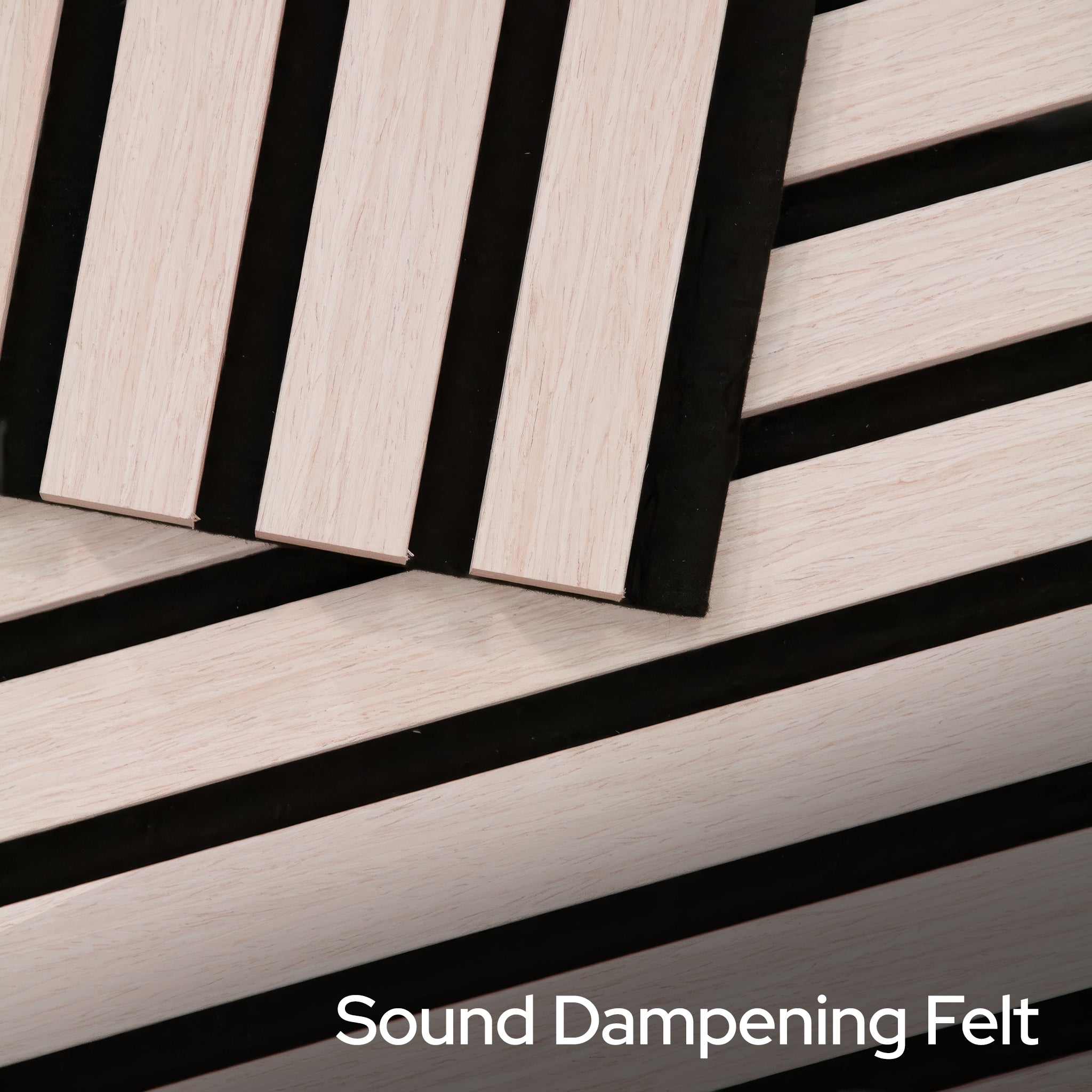 Natural Oak Acoustic Slat Panels