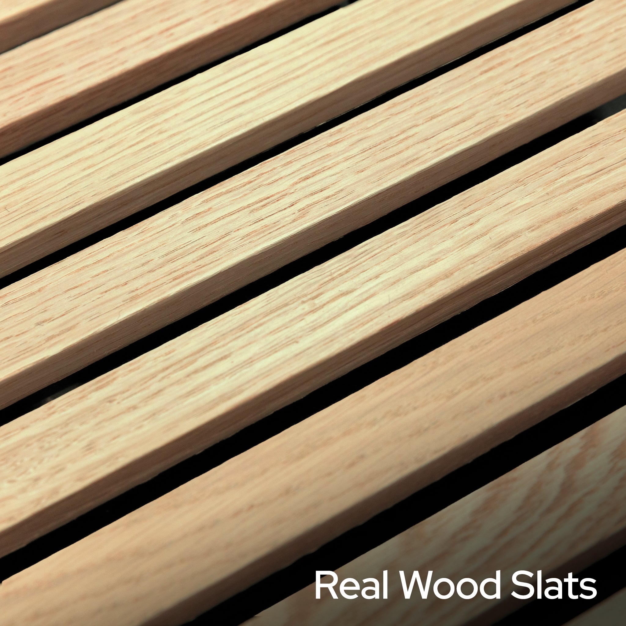 Natural Oak Acoustic Slat Panels