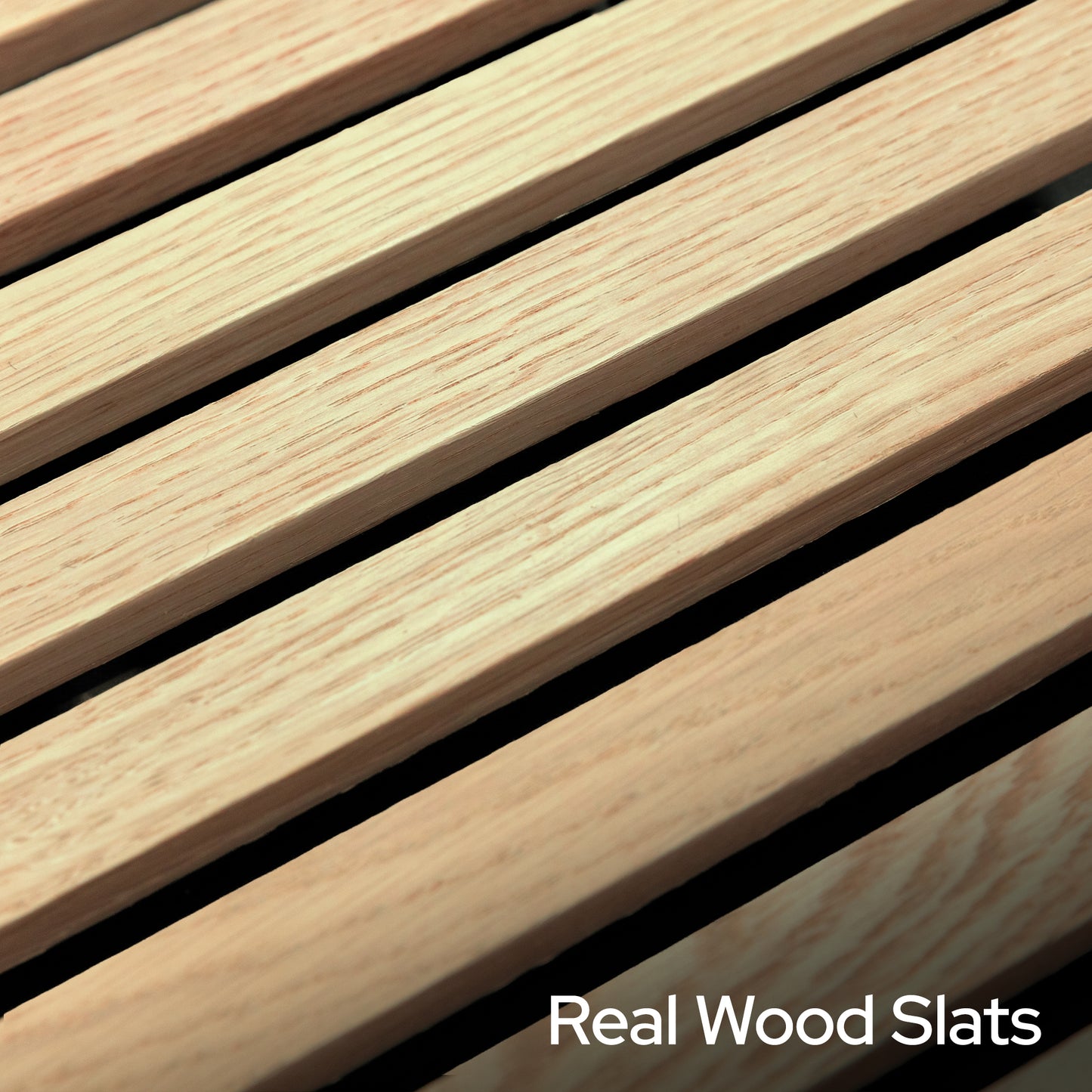 Natural Oak Acoustic Slat Panels