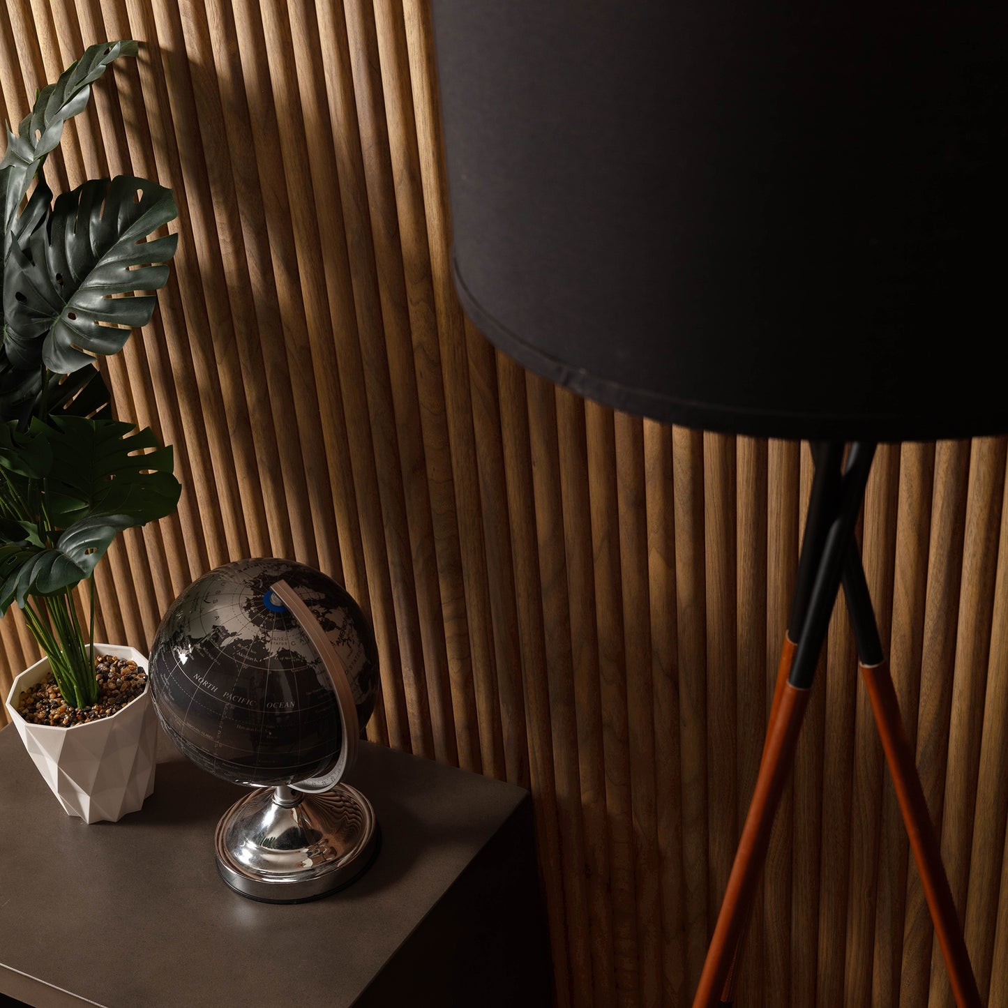 Natural Walnut Flexible Tambour Panels 60"