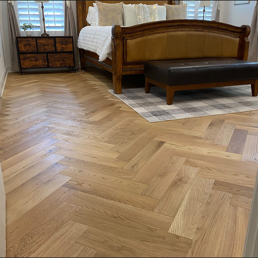 Natural Herringbone White Oak