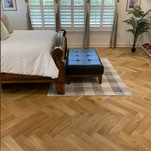 Natural Herringbone White Oak