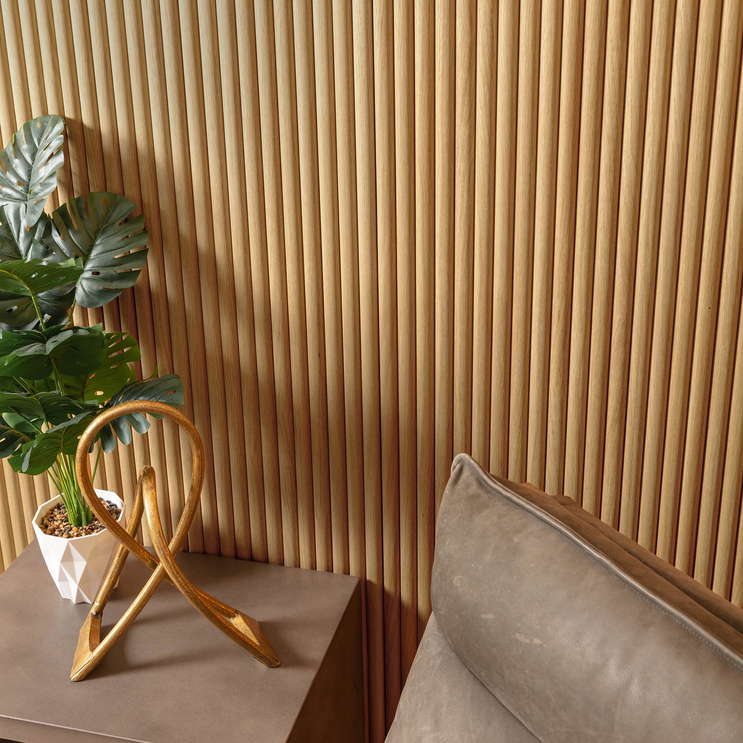 Natural Oak Flexible Tambour Panels