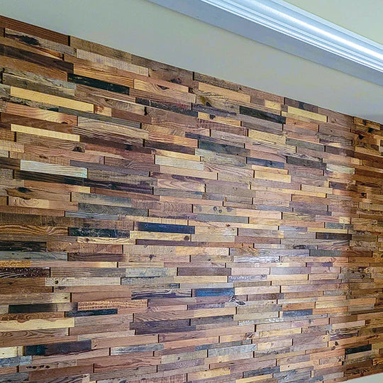 3D Reclaimed Pine