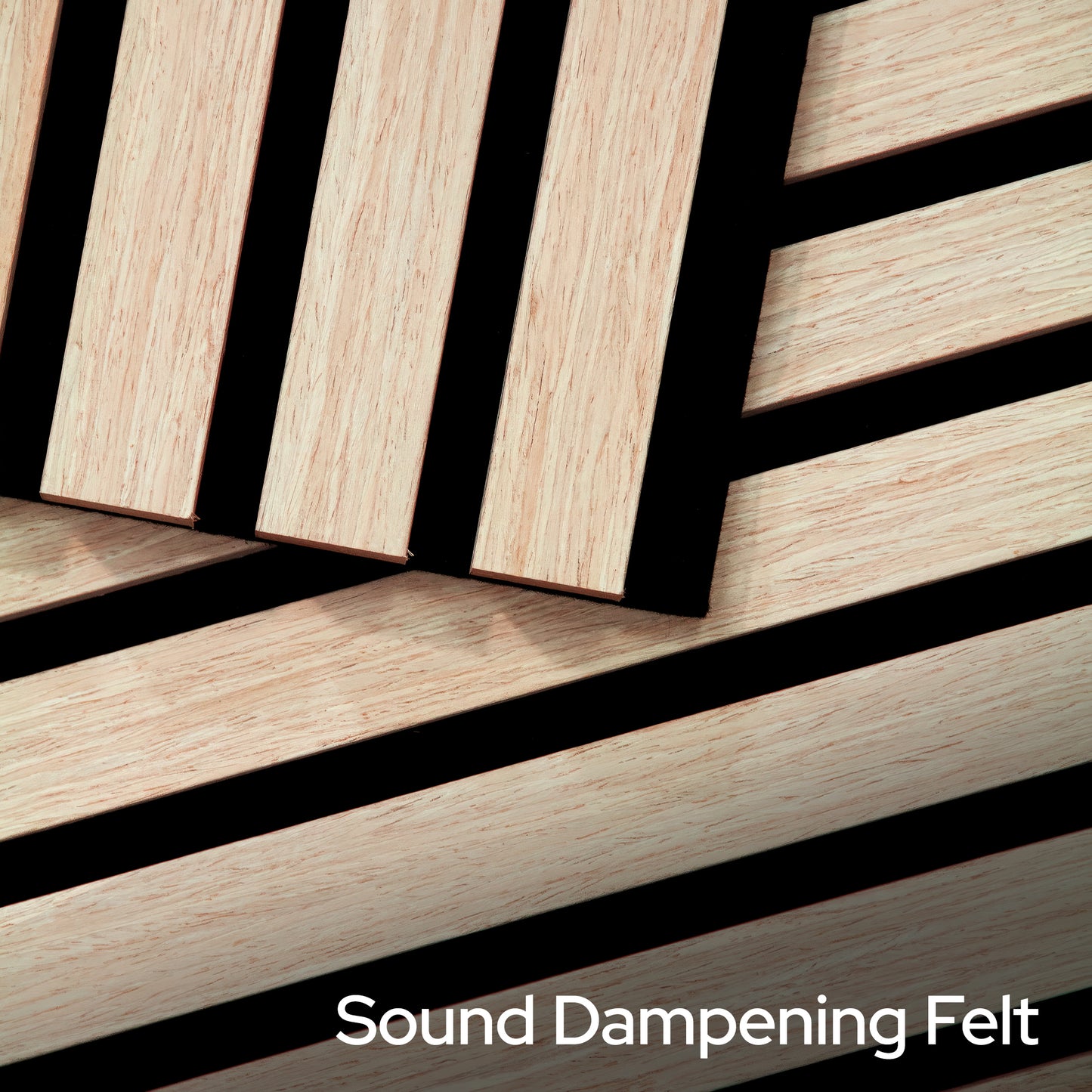 Parchment Oak Acoustic Slat Panels