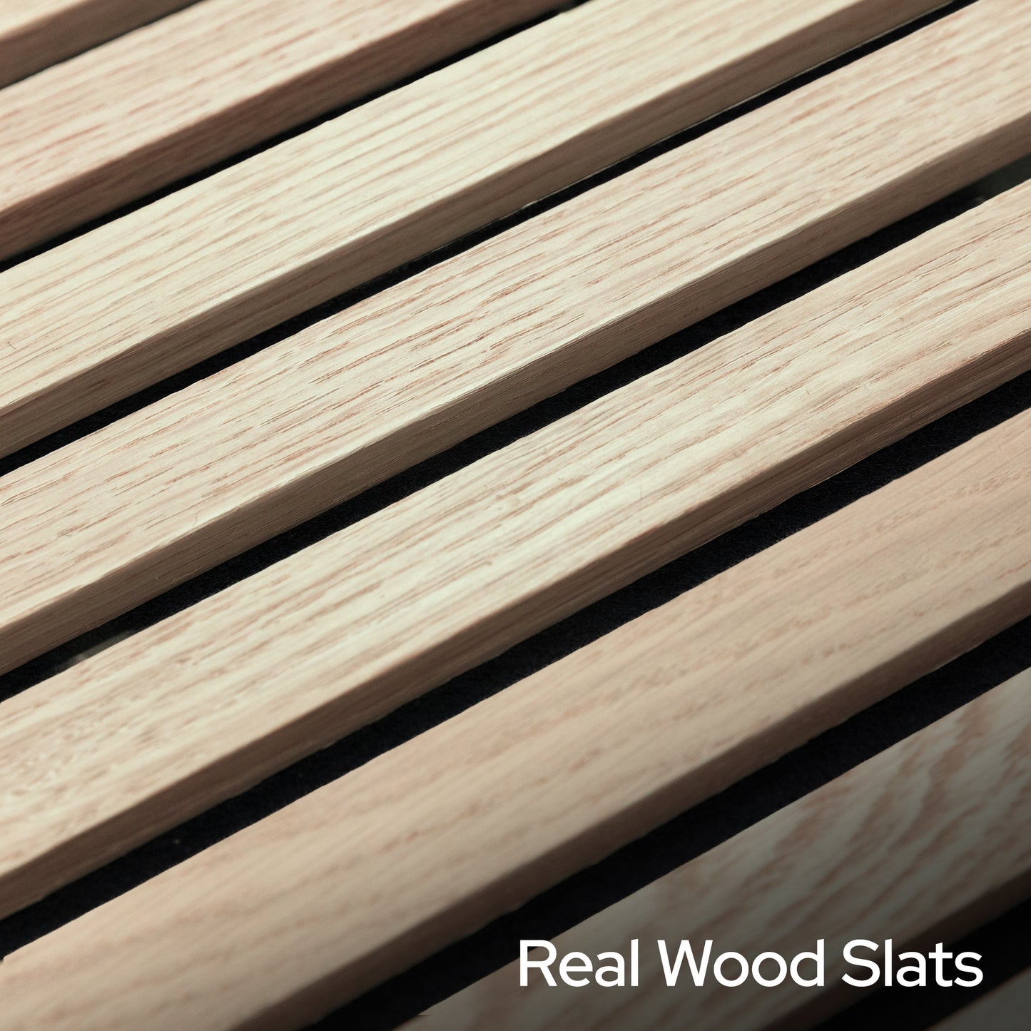 Parchment Oak Acoustic Slat Panels