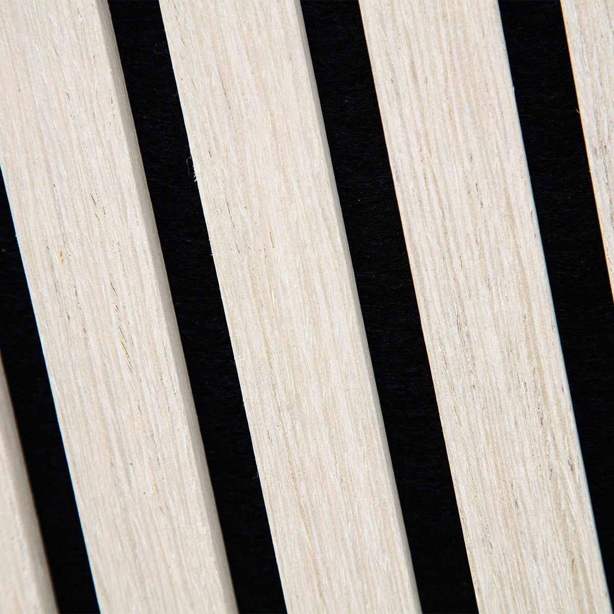 Ivory Oak Acoustic Slat Panels 120" Length