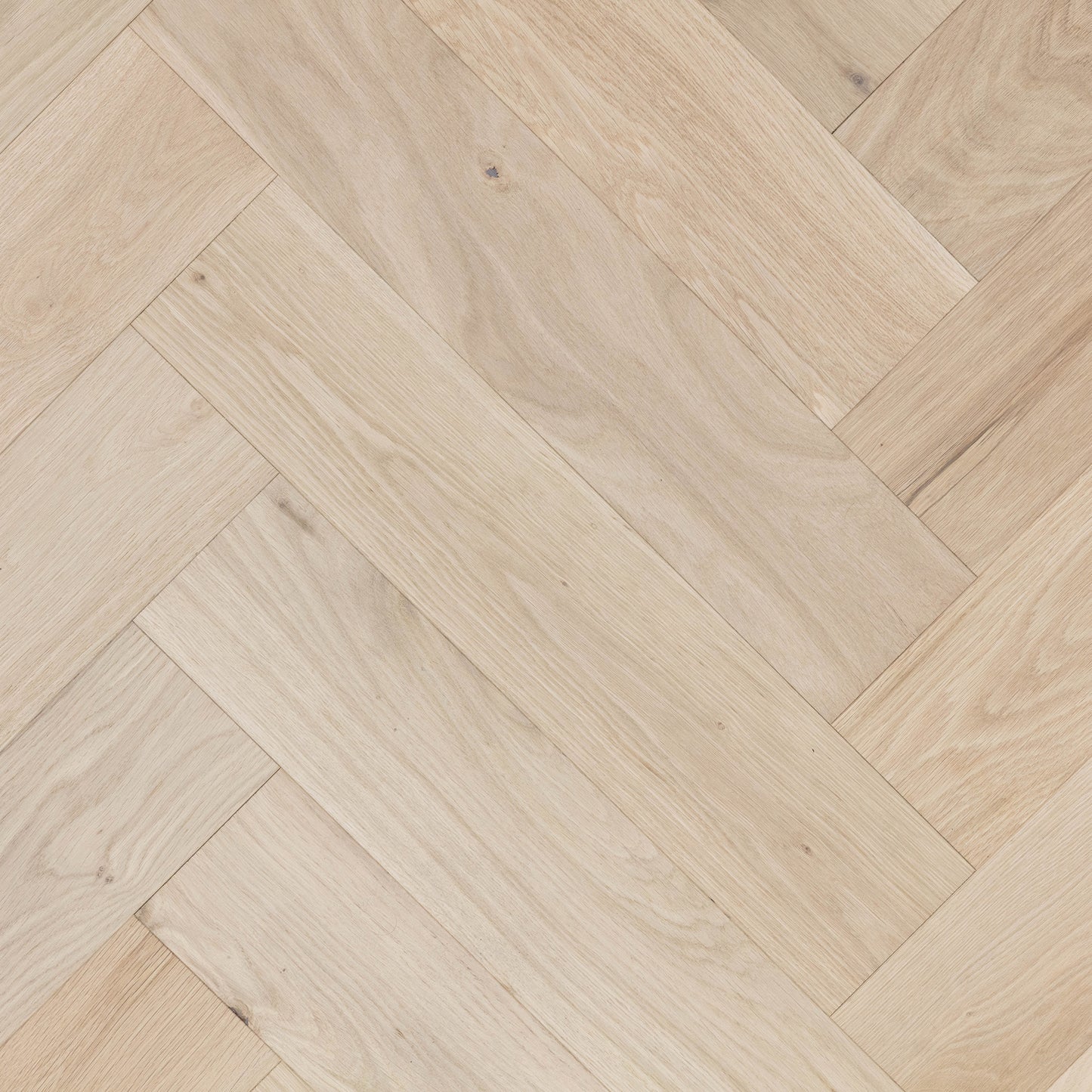 Unfinished Herringbone White Oak