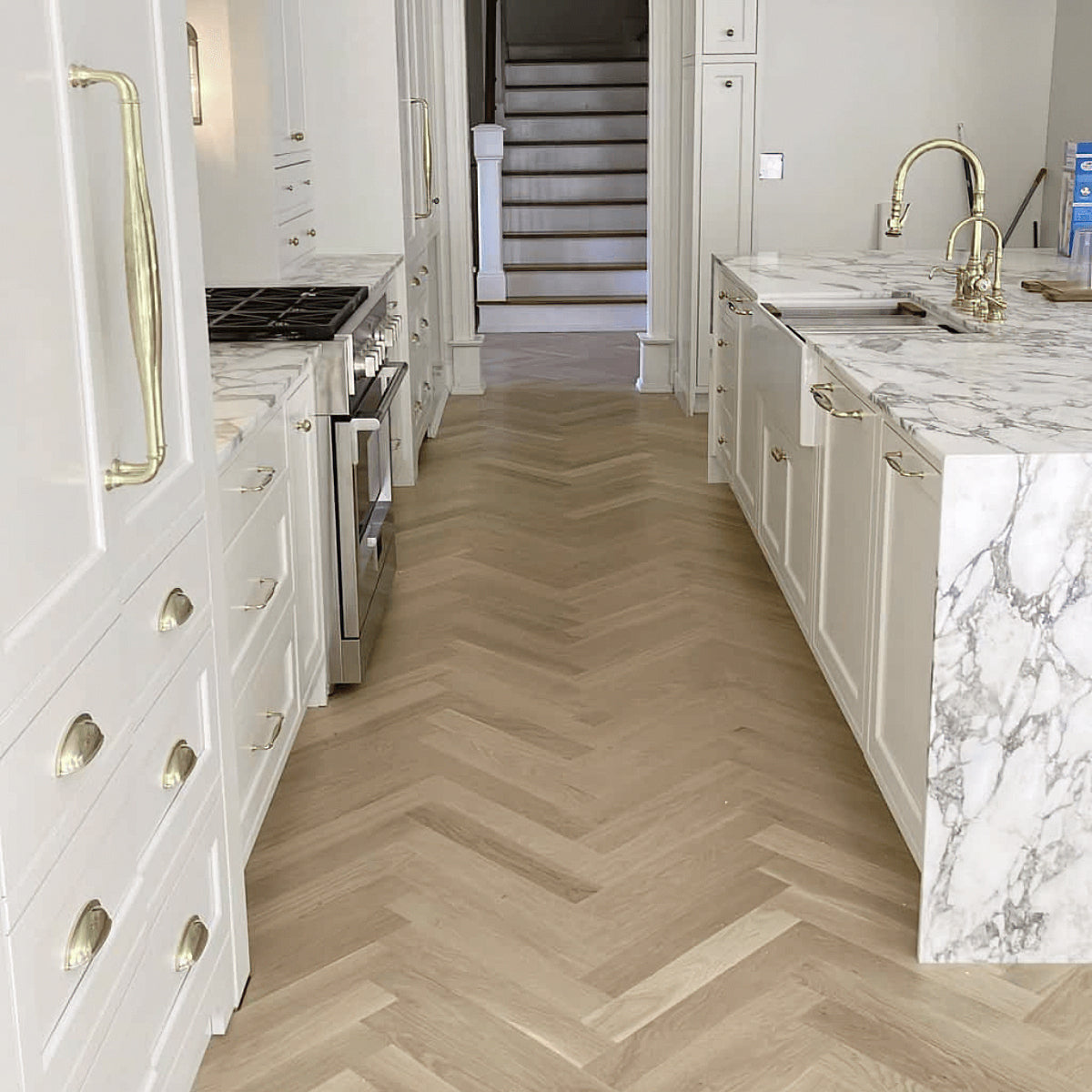 Zurich Herringbone European Oak