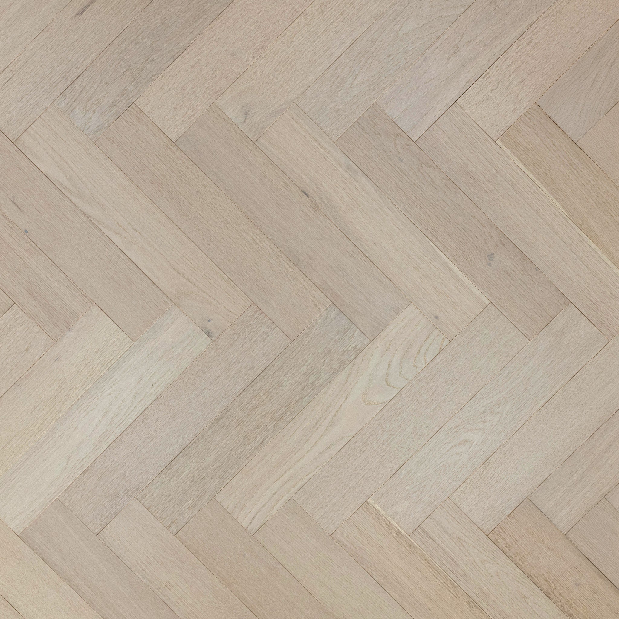 St. Moritz Herringbone White Oak