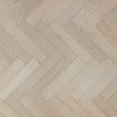 St. Moritz Herringbone White Oak
