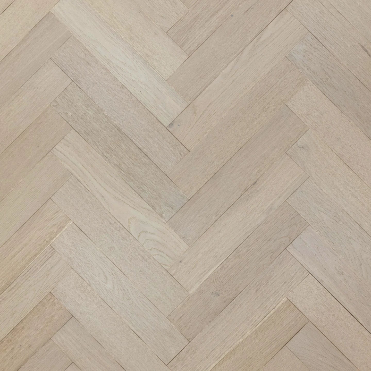 St. Moritz Herringbone White Oak Sample