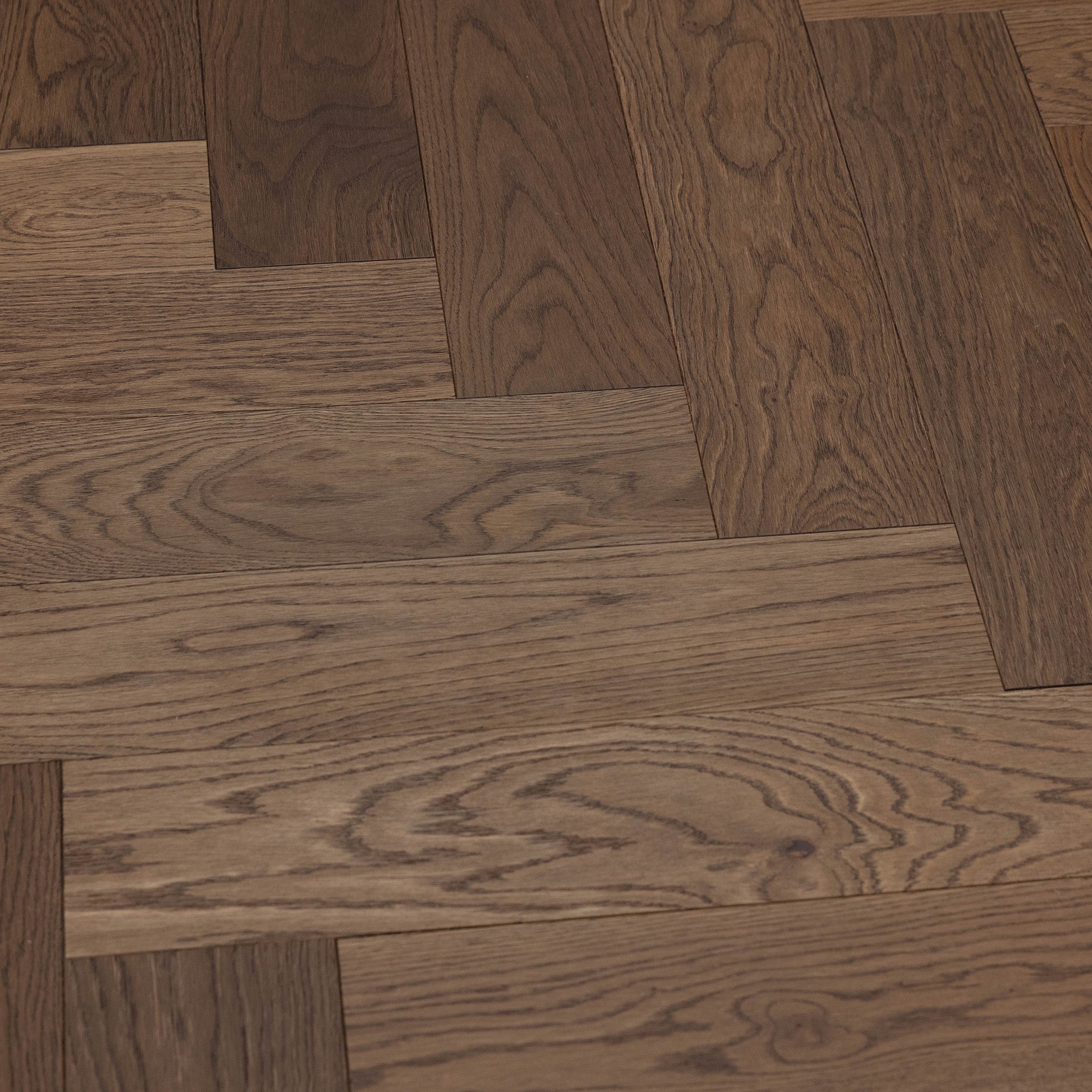 Sepia Herringbone White Oak