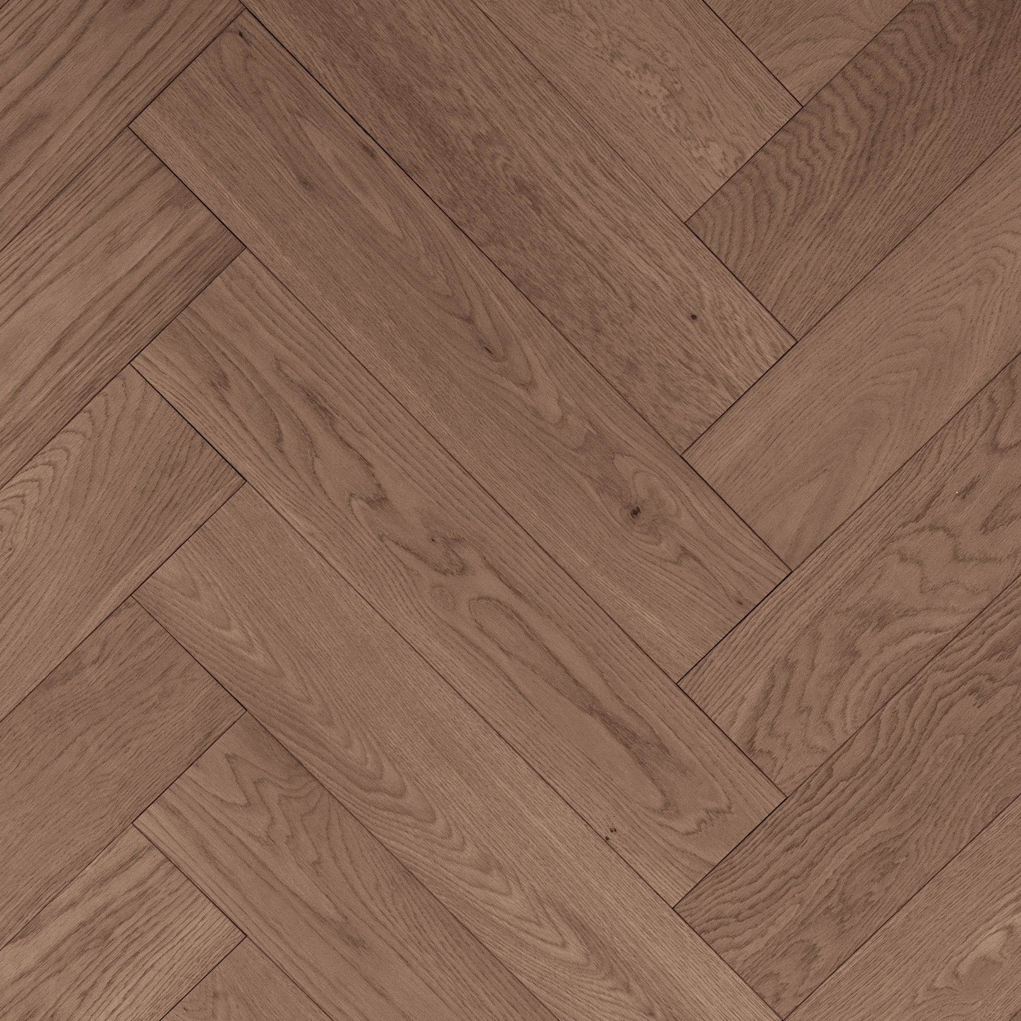 Sepia Herringbone White Oak