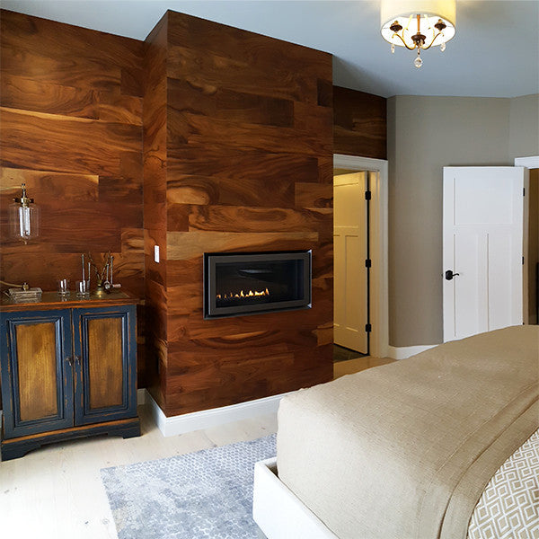 Natural Acacia Smooth Self-Stick Planks