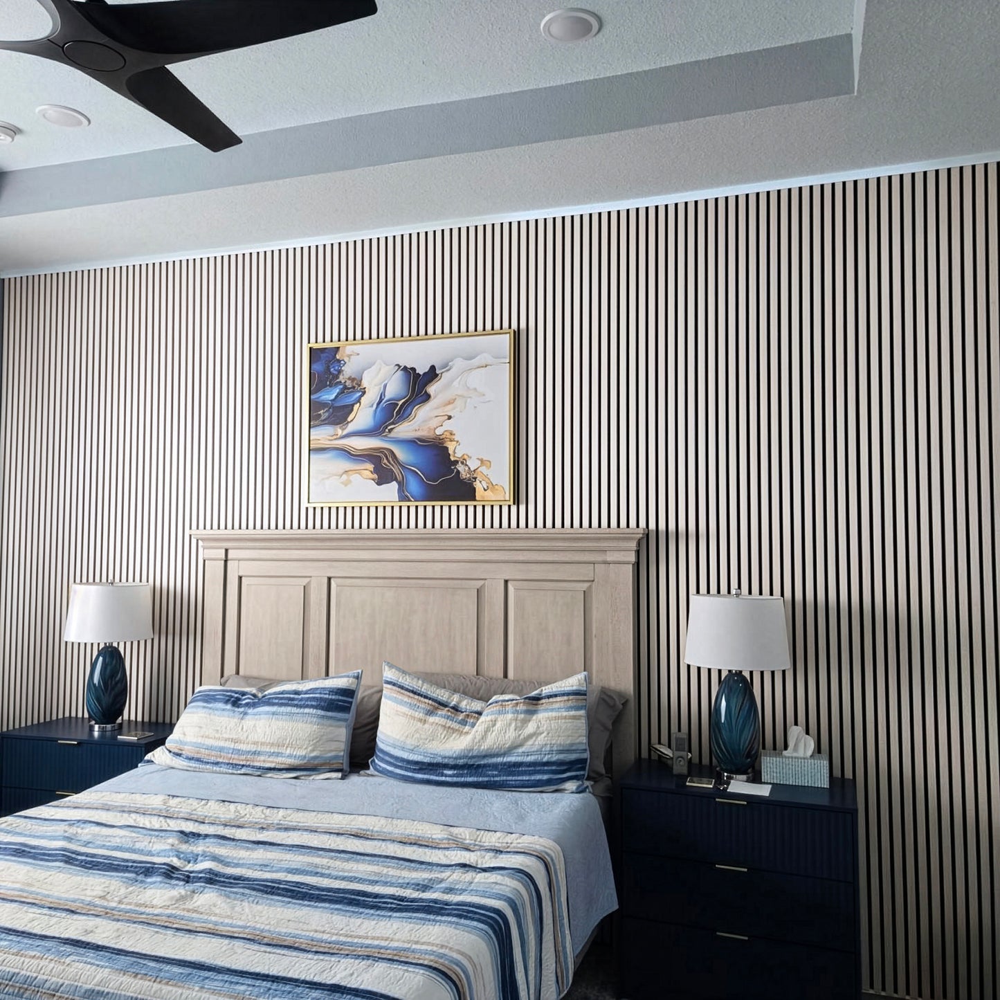 Beachfront Oak Acoustic Slat Panels