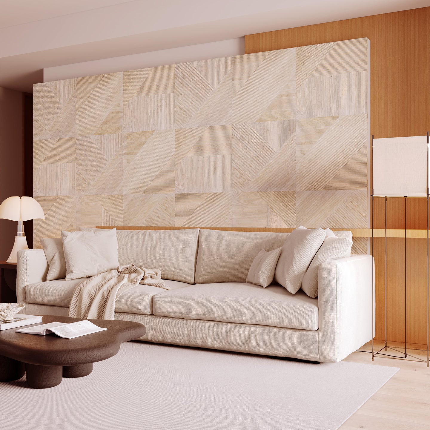Natural Ash Forma Wood Tiles