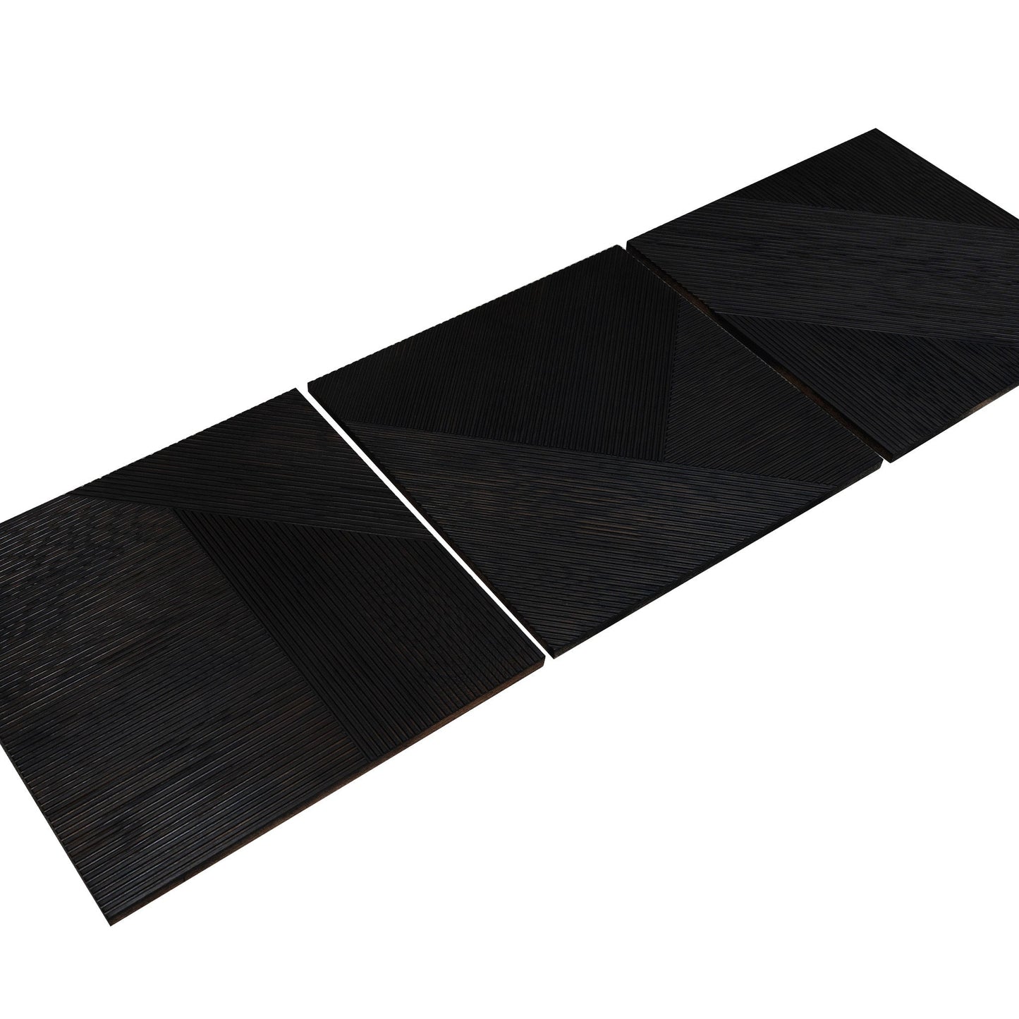 Carbonized Ash Forma Wood Tiles