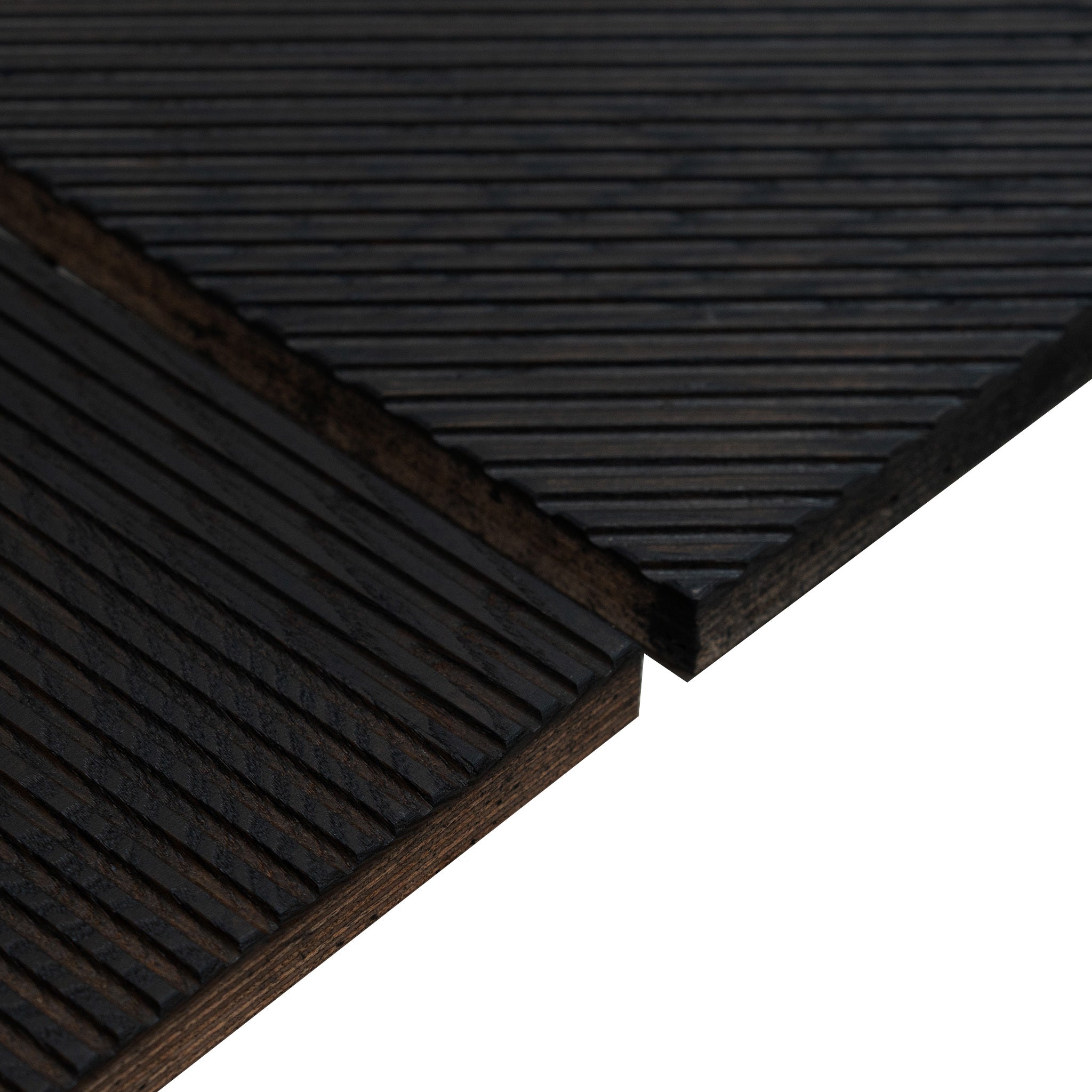 Carbonized Ash Forma Wood Tiles