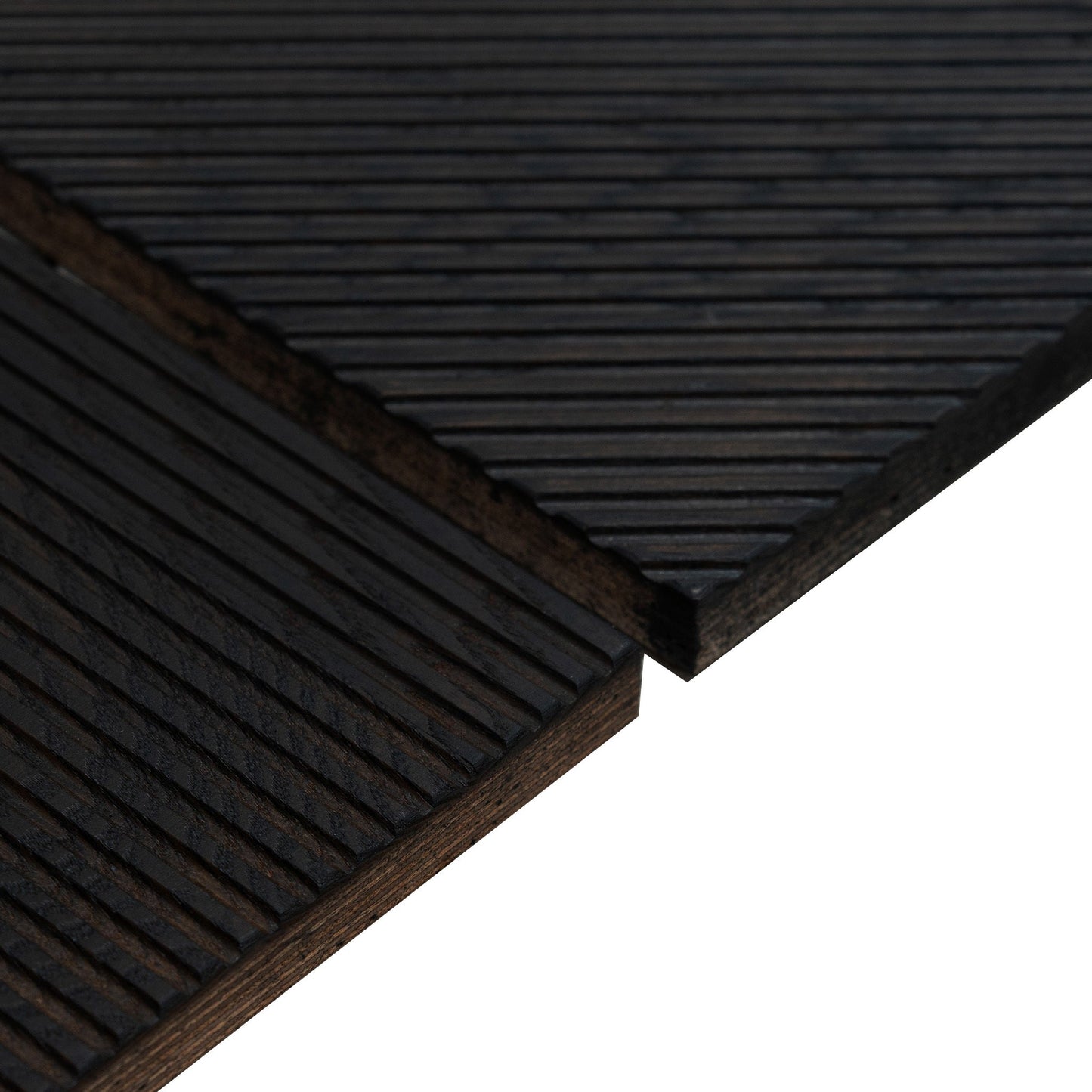 Carbonized Ash Forma Wood Tiles