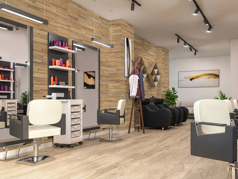 Natural Oak 3D Stacked Wall Panels