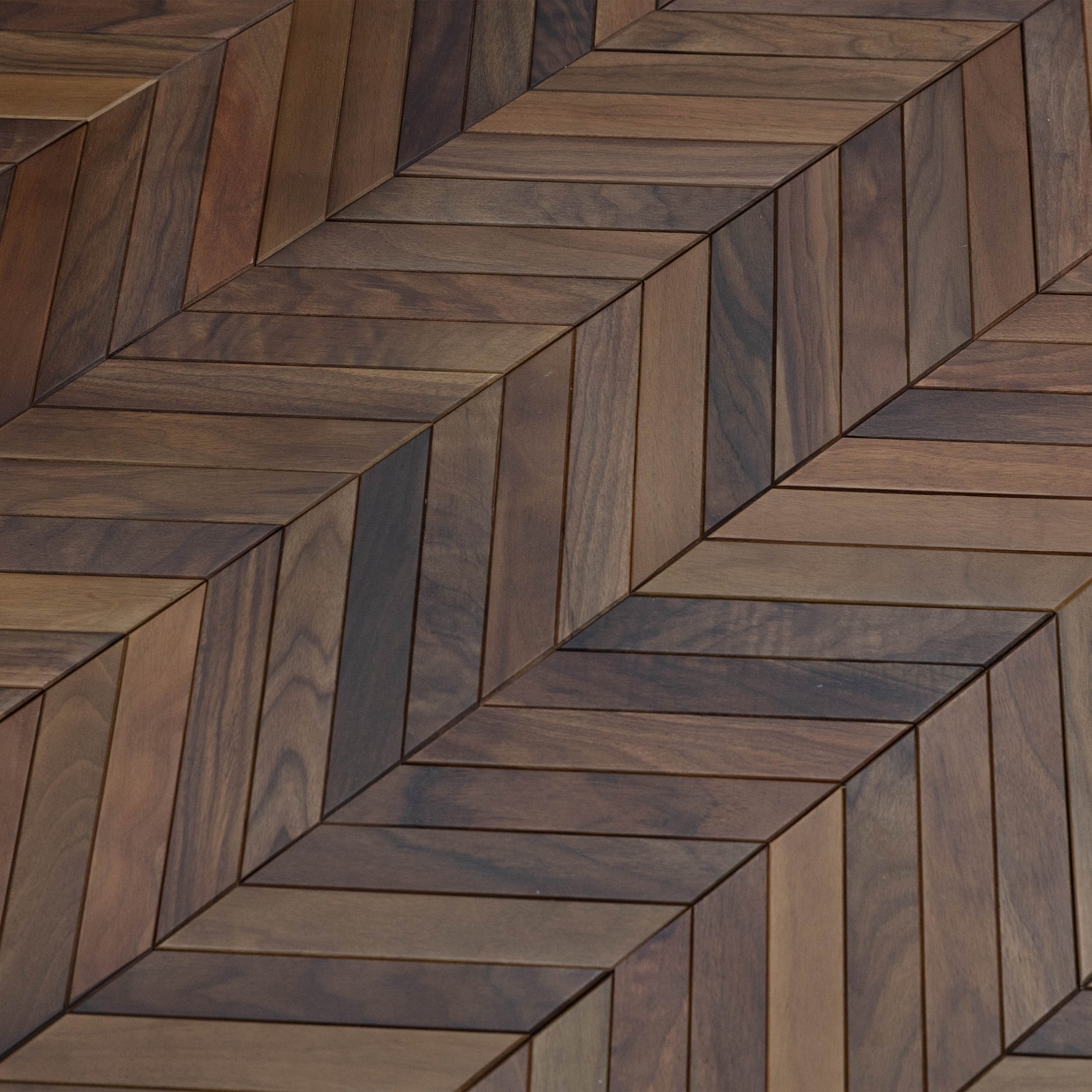Chevron Natural Walnut