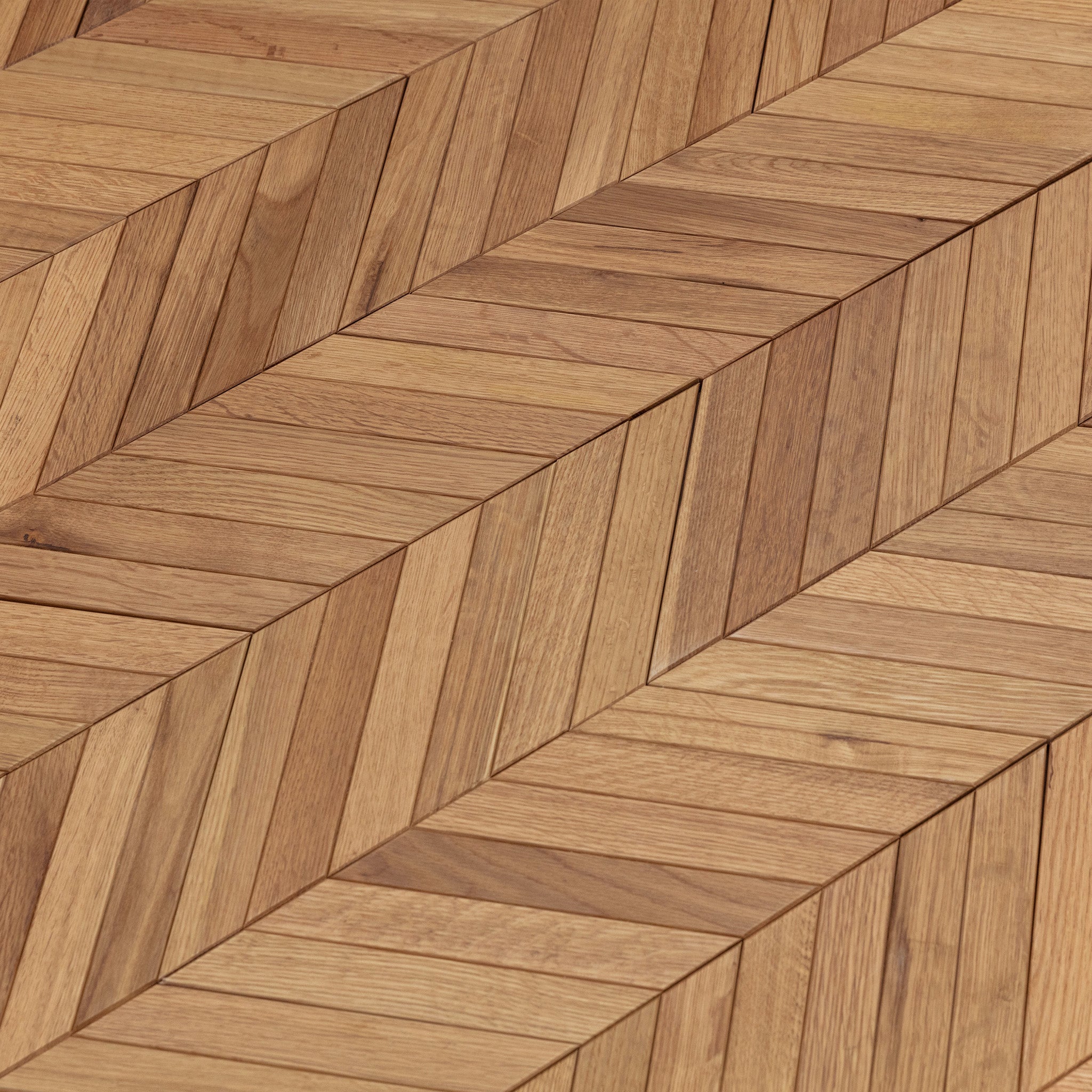 Chevron Natural White Oak