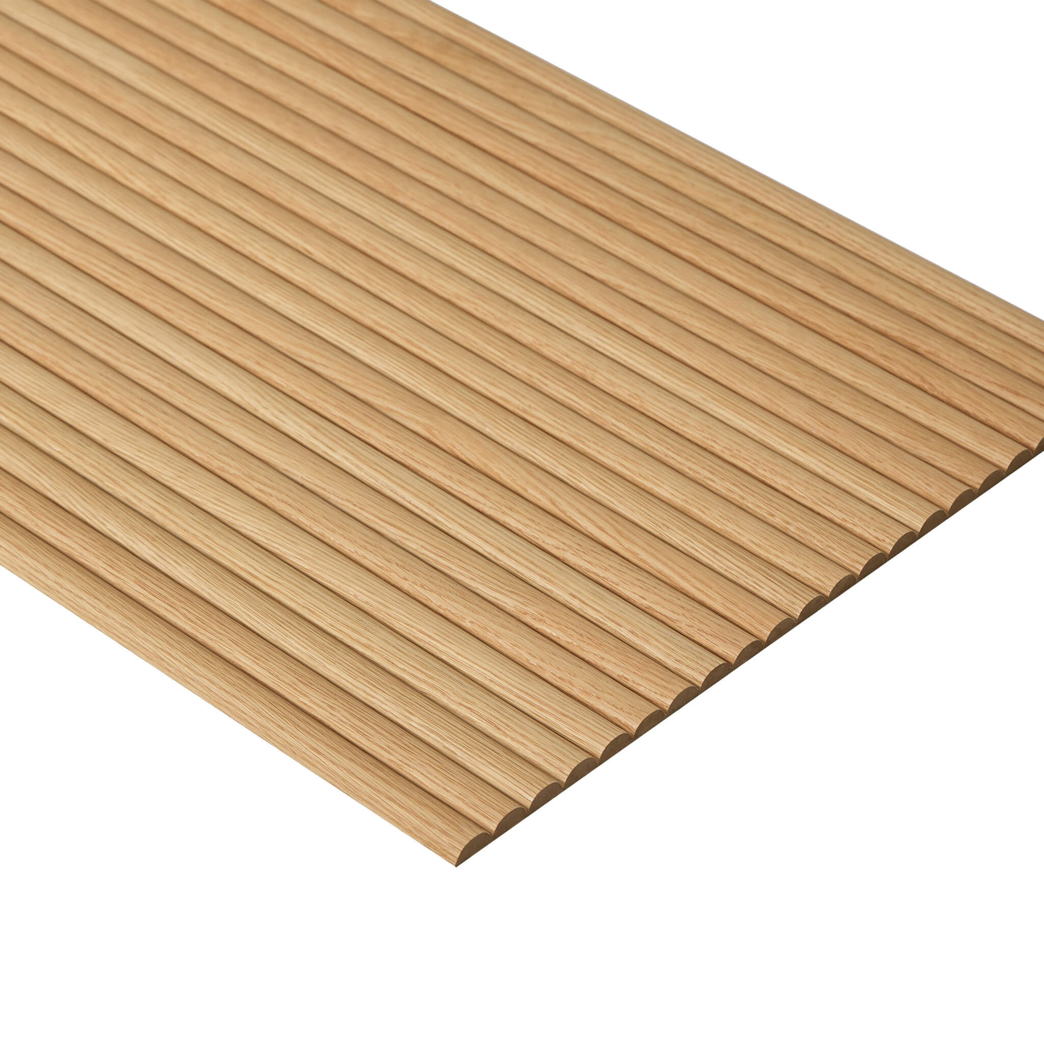 Natural White Oak Flexible Tambour Panels