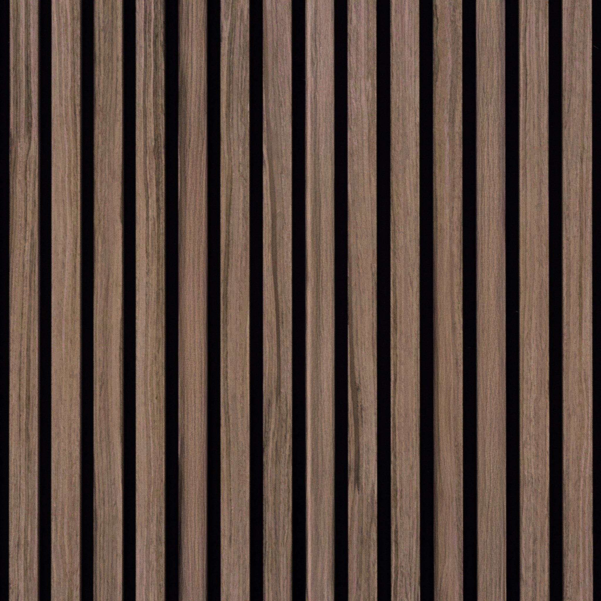 Sandal Walnut Acoustic Slat Panels 118" Length