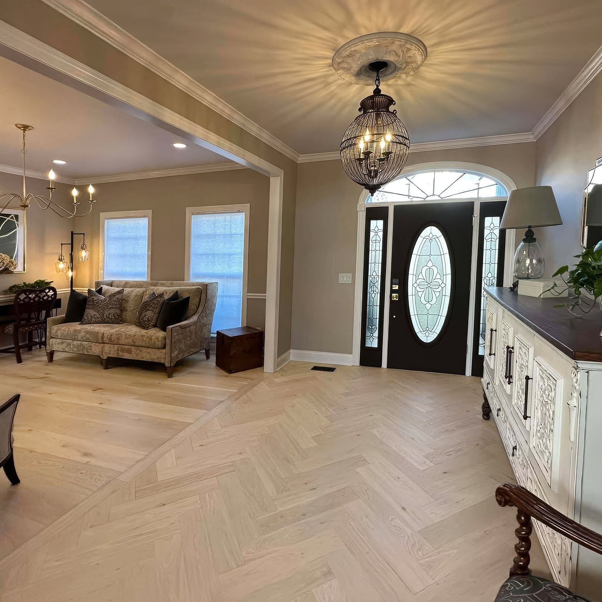 Chambord Herringbone White Oak