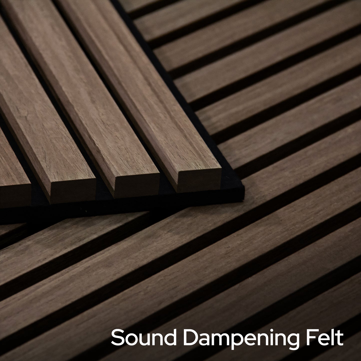 Garrison Warm Oak Acoustic Slat Panels