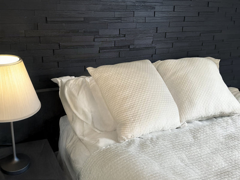 Ebony Oak 3D Stacked Wall Panels