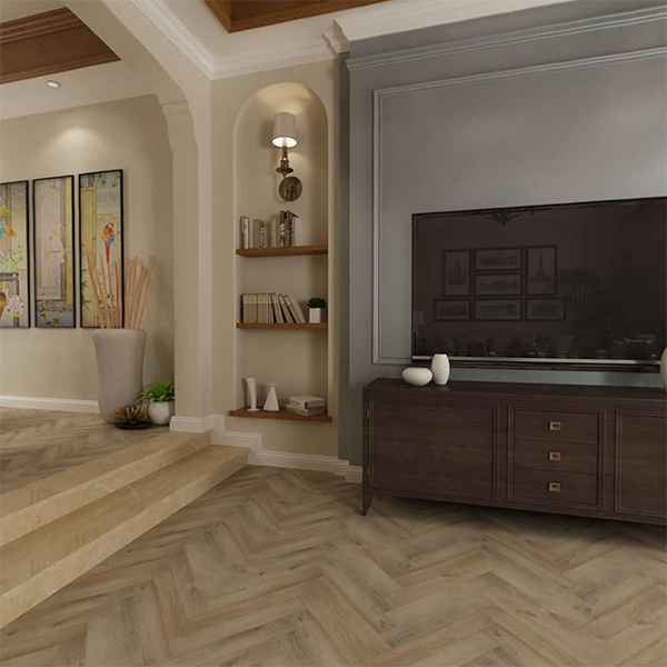 Sandpoint Herringbone White Oak