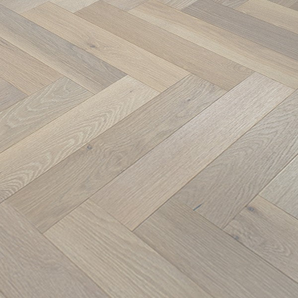 Ivory Herringbone White Oak